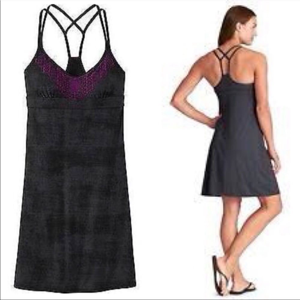 Athleta Coastline Patterned Swim Dress - XS
